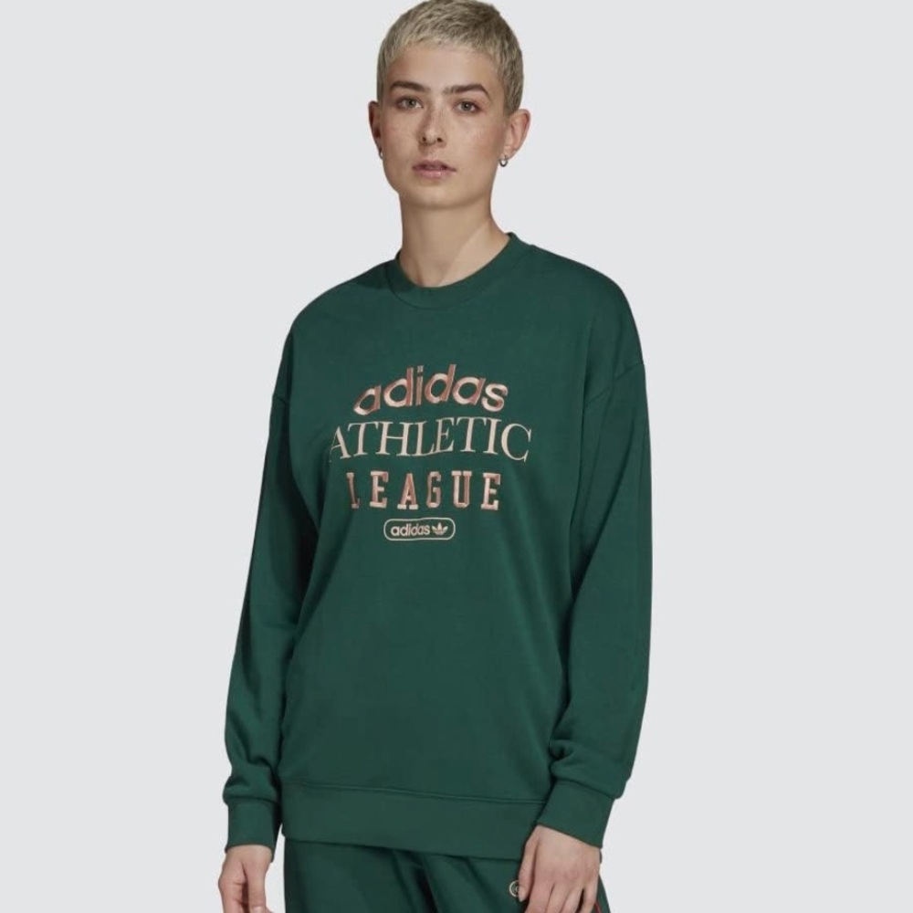 NWT Women Adidas Retro Athletic Sweatshirt